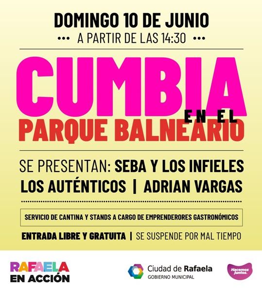 Cumbia en el parque balneario