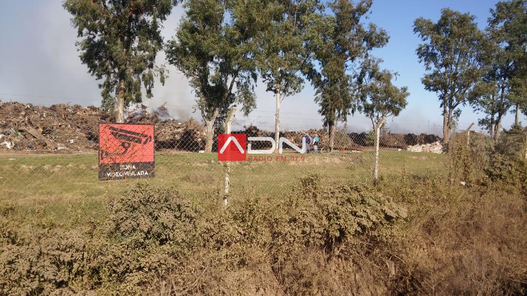 Incendio en el complejo ambiental