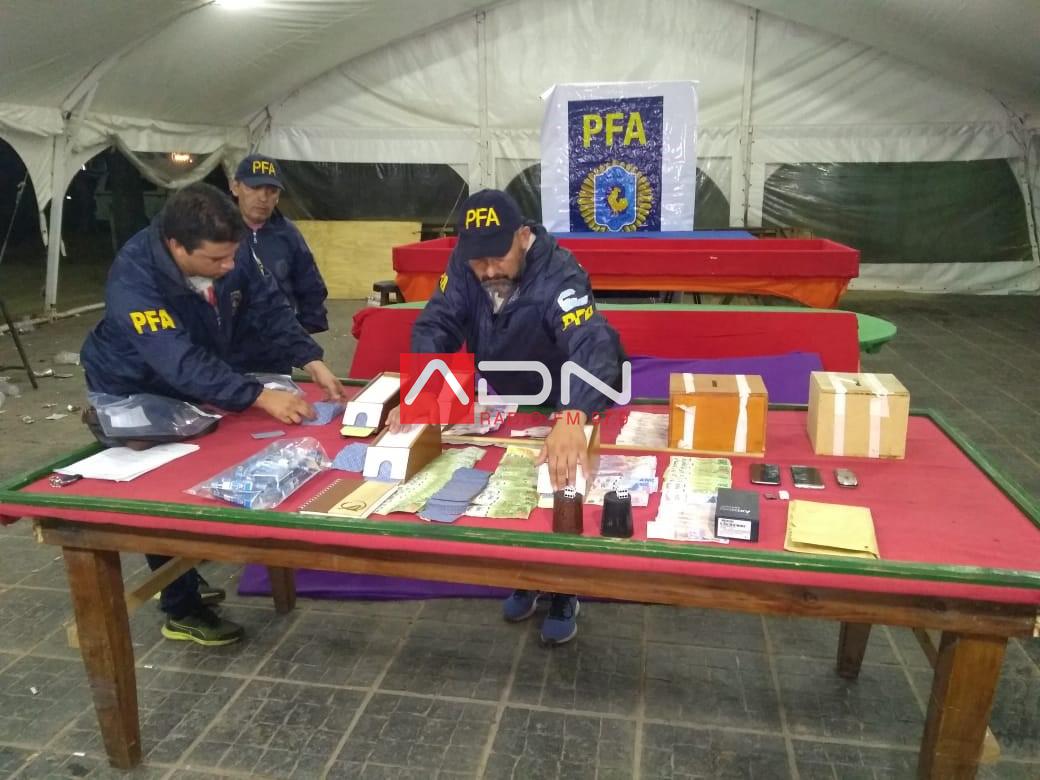PFA desarticuló un casino clandestino en Santa Fe y detuvo a 4 personas