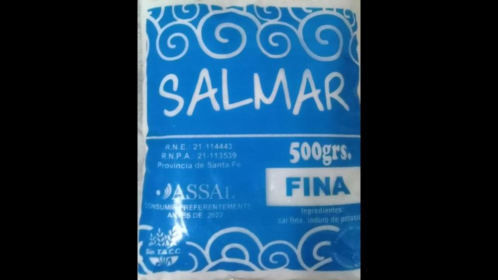 Sal Salmar - Prohibieron su consumo Sal Salmar - Prohibieron su consumo