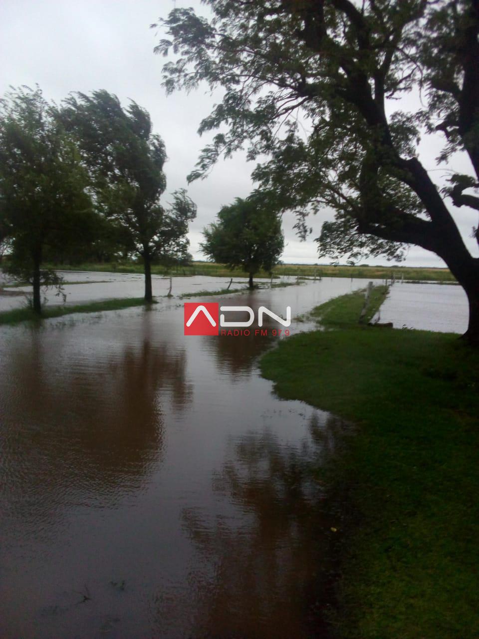 Impactantes imágenes de la inundación de la región - Pte Roca - Inundación 
