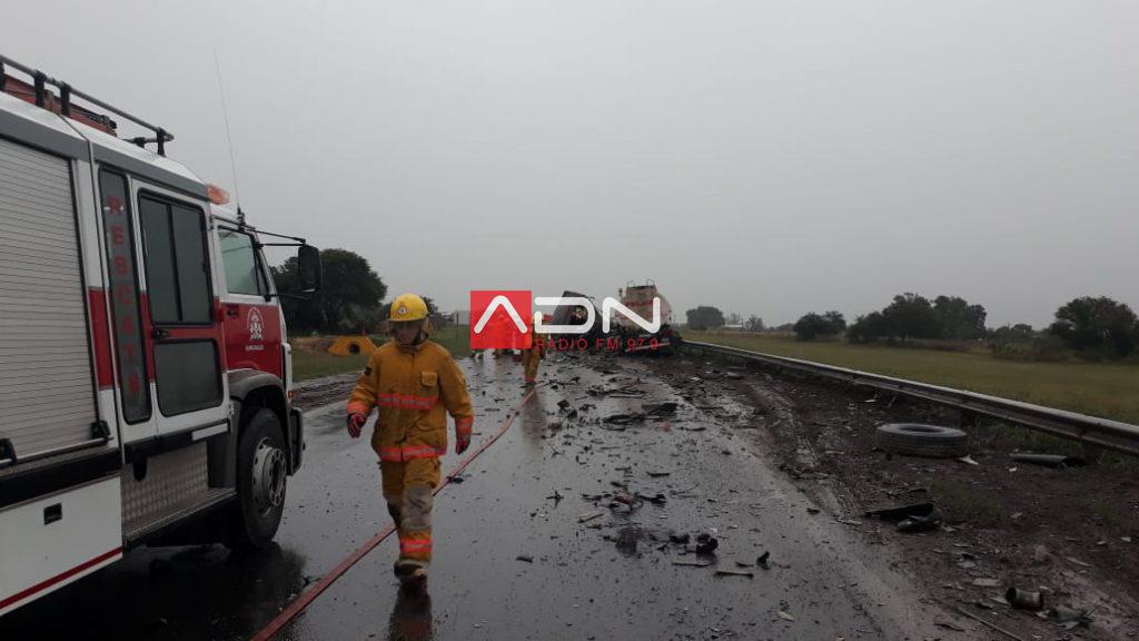 accidente fatal sobre la 34