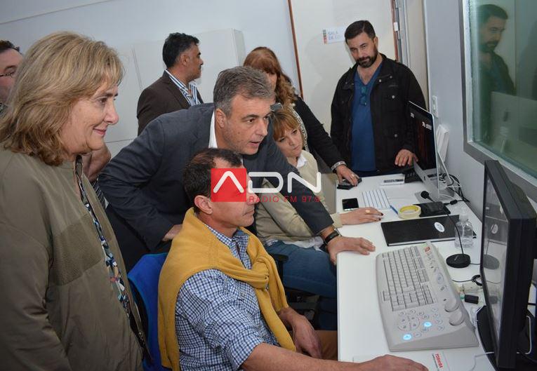 área de máquina del Tomógrafo