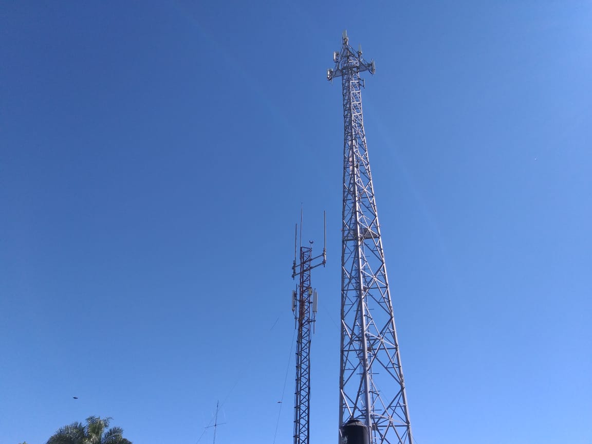 Antena en Susana - Telecom 