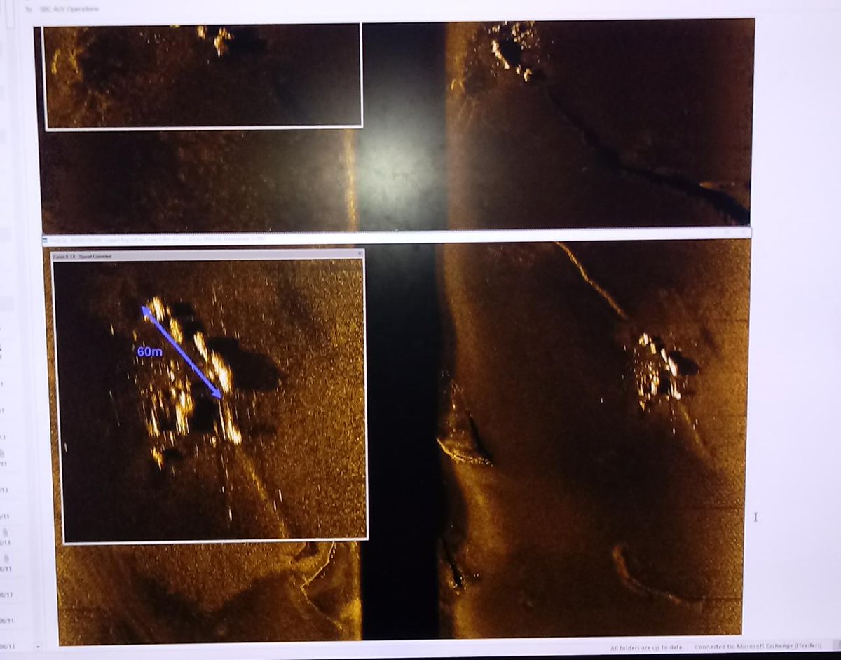 Objeto encontrado - Ara San Juan