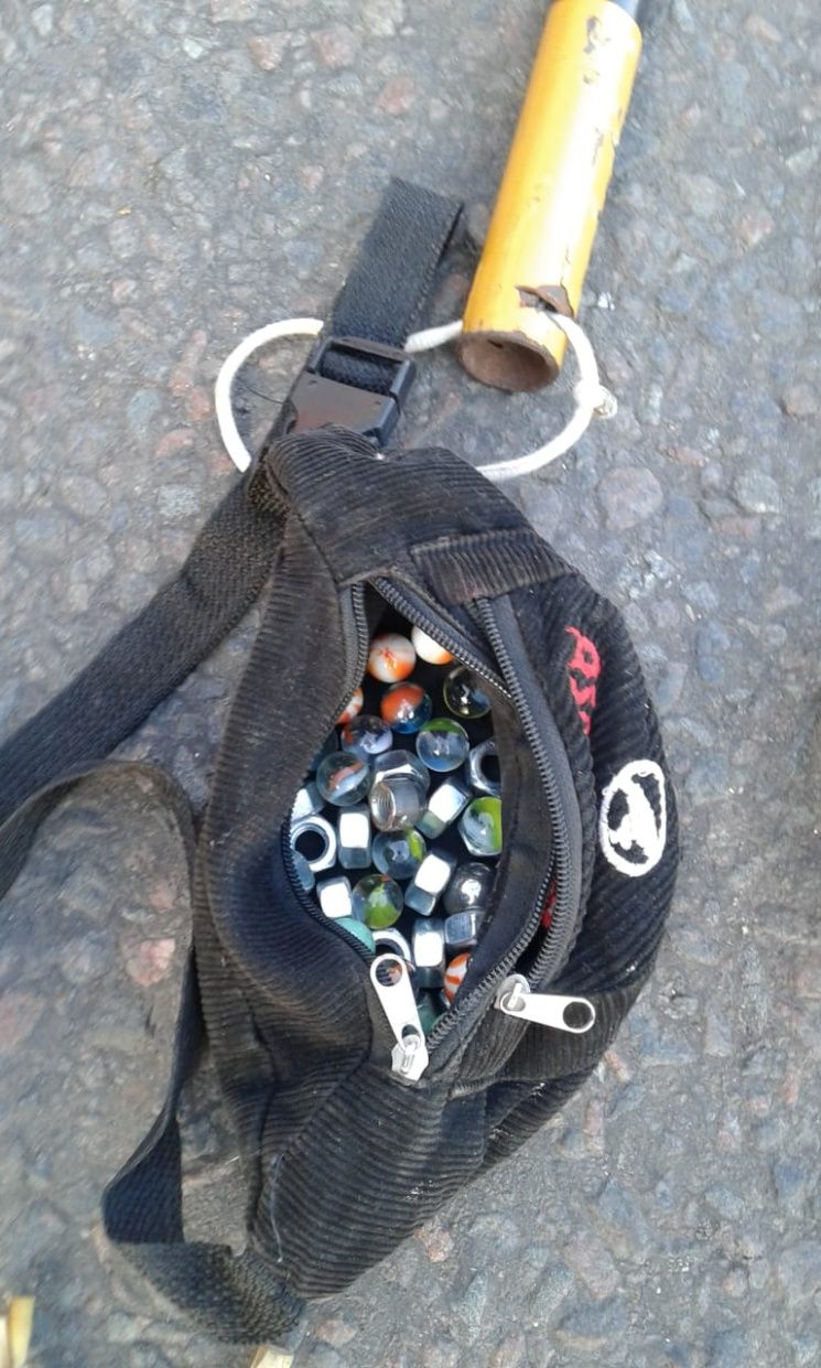 Proyectiles marcha federal