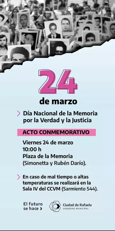 acto conmemorativo