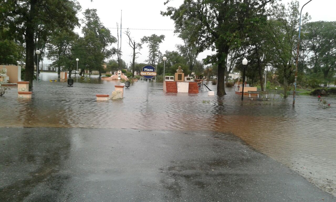 Inundaciones Imágenes de Saguier y Santa Clara de Saguier