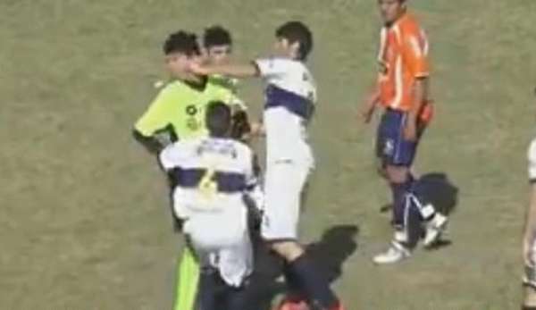 Agresión a un arbitro de la LRF