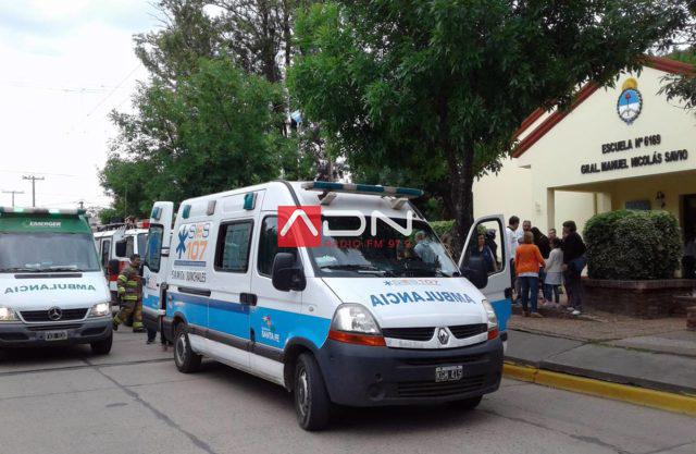 Intoxicación en escuela Savino