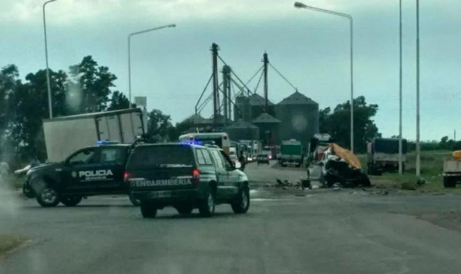 San Genaro: tres muertos en un choque sobre la Ruta 34