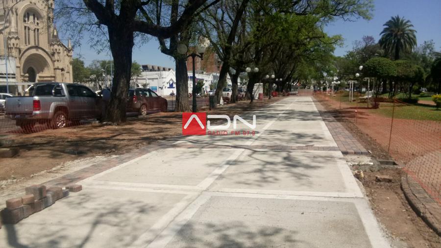 veredas plaza 25 de mayo