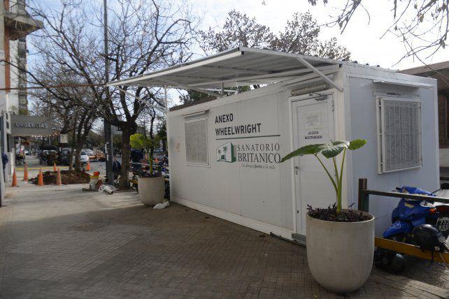 los-sanatorios-parque-y-britanico-decidieron-instalar-contenedores-externos