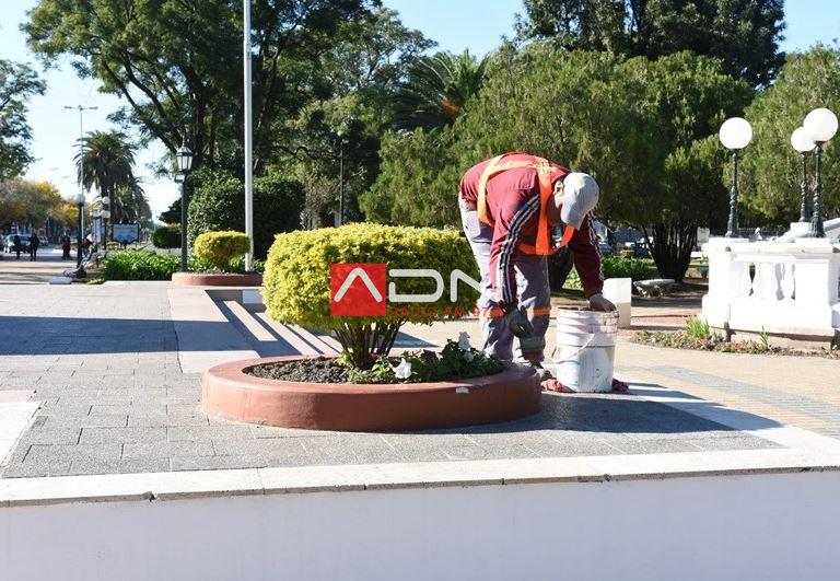 Trabajos en 25 de mayo