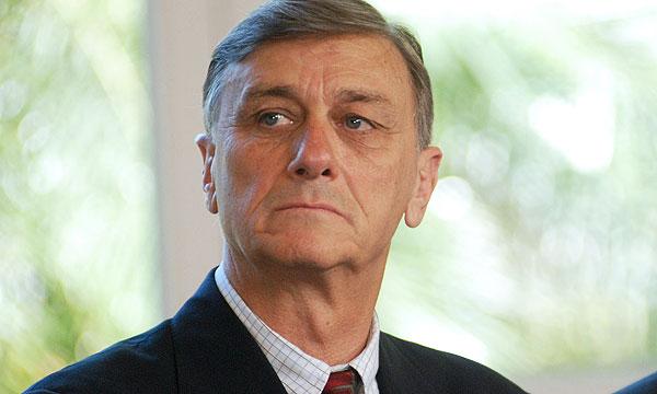 Precandidato presidencial del FAU-UNEN, Hermes Binner.