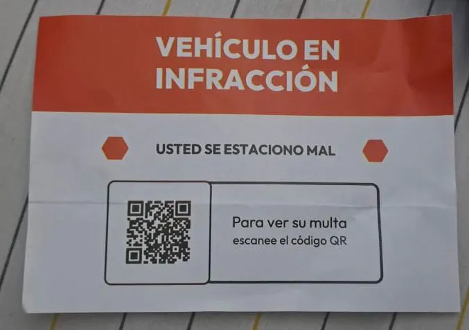 Vehiculo en Infracción