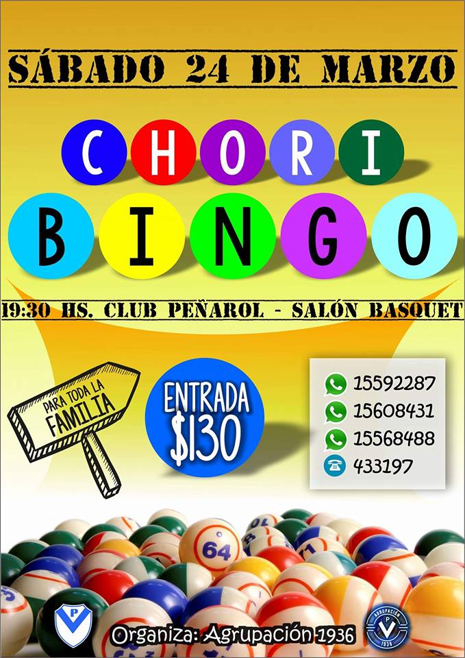 Chori bingo