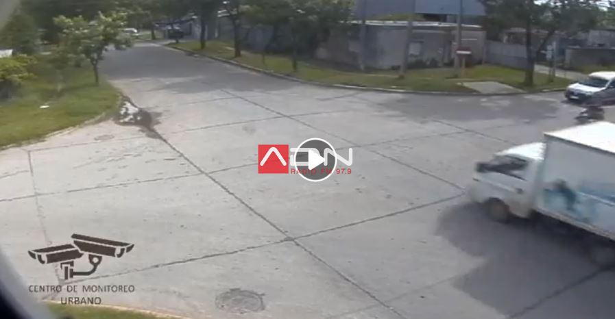 Impactante accidente en la ciudad de Rafaela