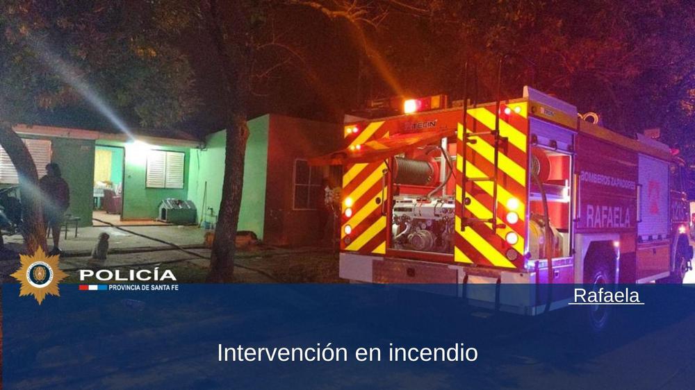 Incendio Rafaela