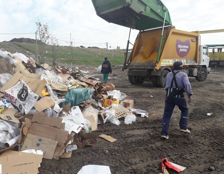 Carton recuperable - trabajo