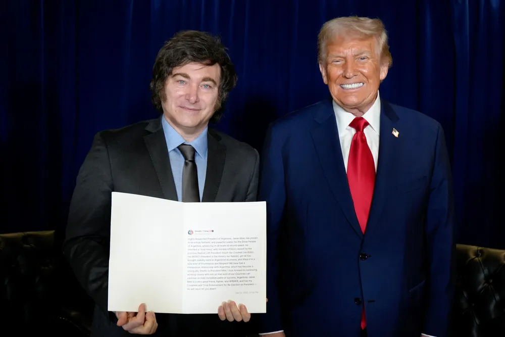 TRUMP Y MILEI