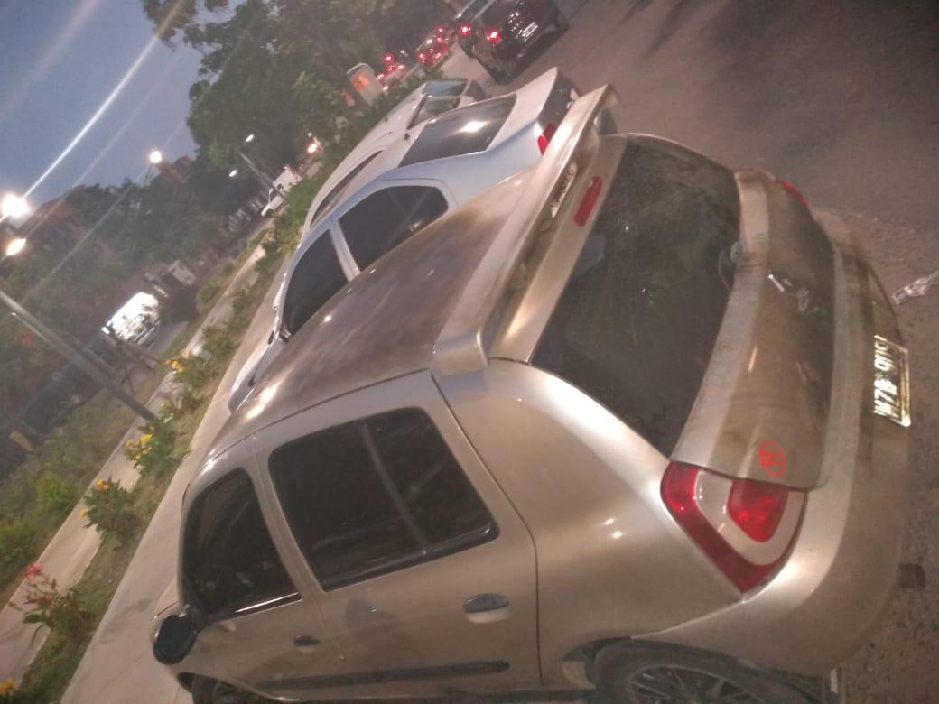 auto quemado