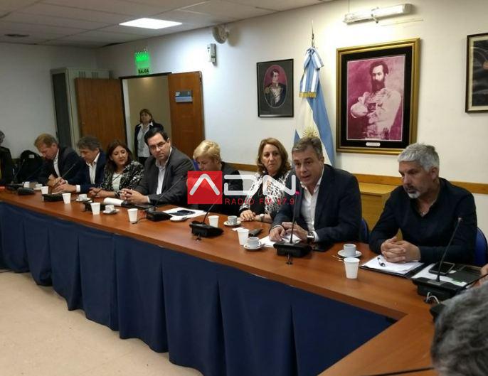 Reunión Castellano - Intendente de Rafaela en Buenos Aires Luis Castellano