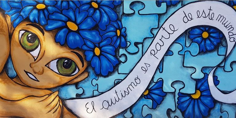 Mural autismo Rafaela