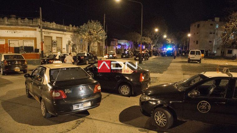 Manifestación de Taxistas