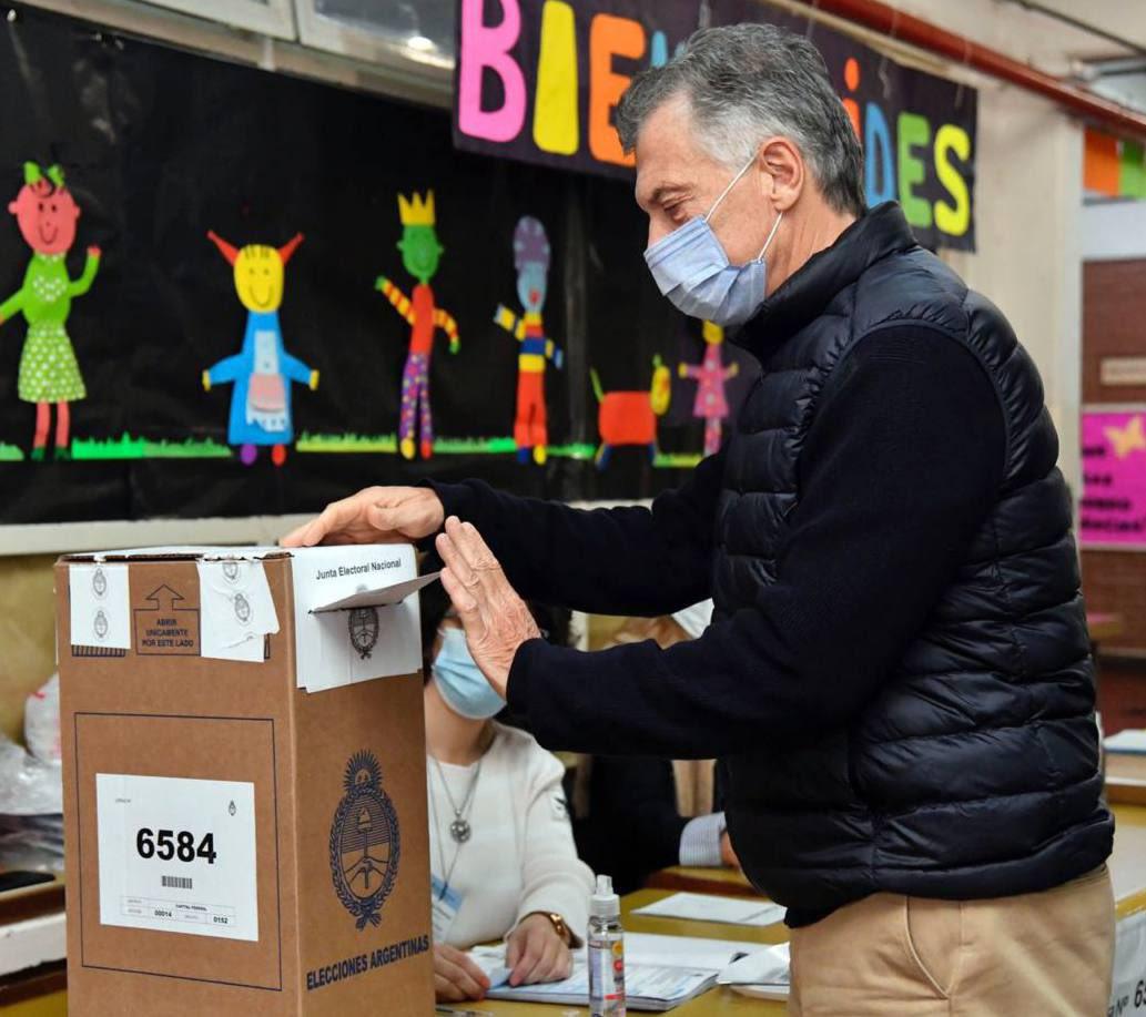 Macri voto