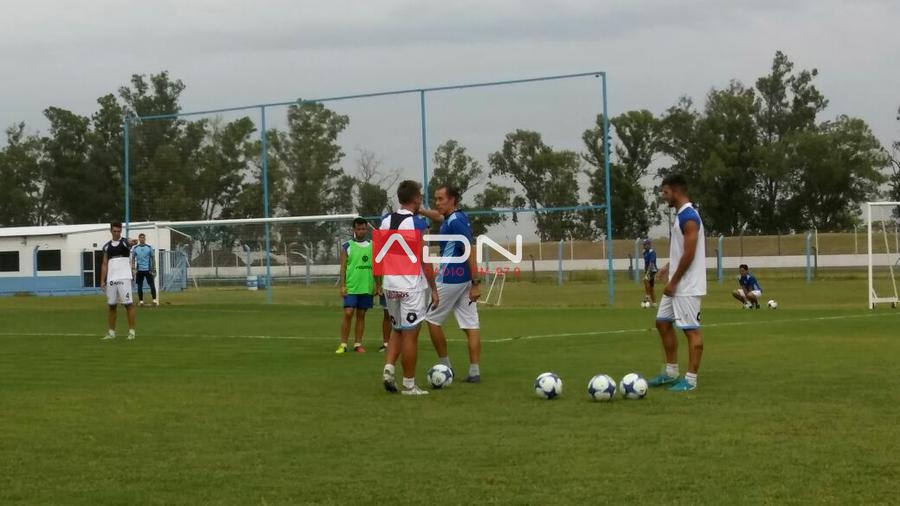 Entrenamiento de Atlético en el Autódromo