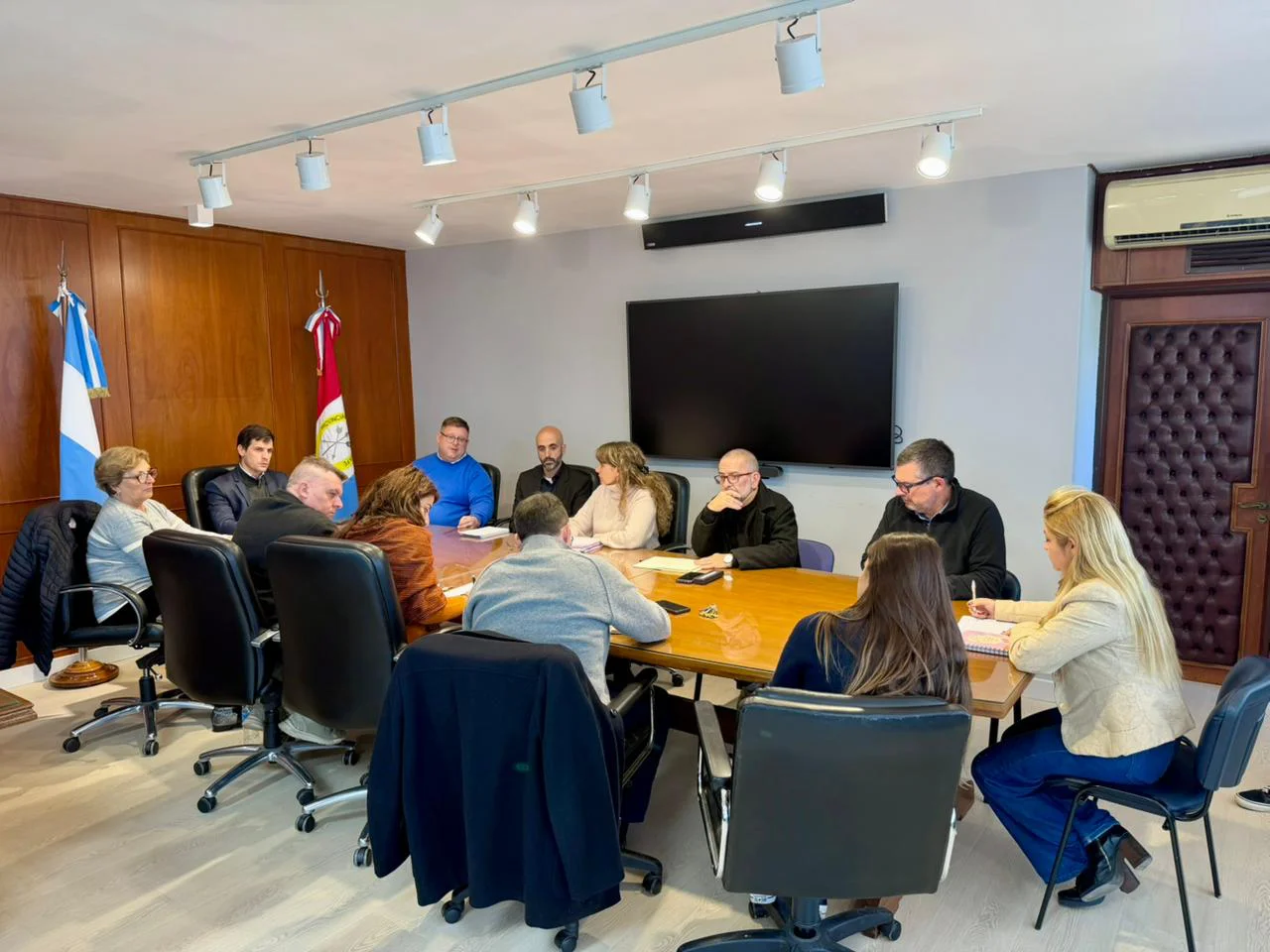 El Ejecutivo local mantuvo una reunión de trabajo con el Concejo Municipal
