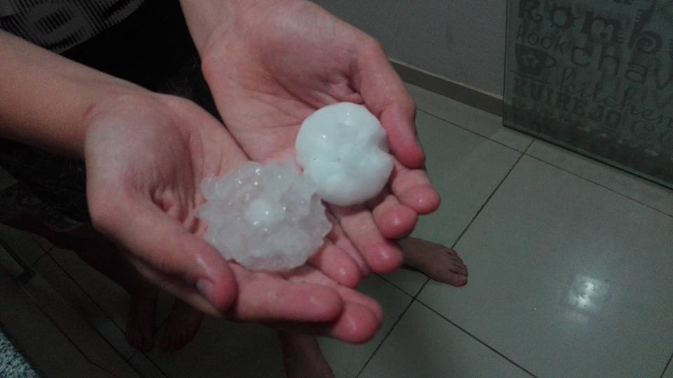 Granizo - Clima - Piedra